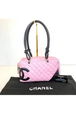 Chanel Vintage Vintage Tassen Pre-owned Leather Chanel-bags Pink -Goedkope Chanel Vintage winkel 149d5cde93addfae330369d4f50aaddd