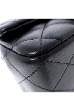 Chanel Vintage Vintage Tassen Pre-owned Leather Chanel-bags Black