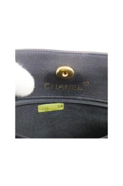 Chanel Vintage Vintage Tassen Pre-owned Leather Chanel-bags Black -Goedkope Chanel Vintage winkel 1563b41324624067cb64674a86385921
