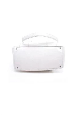 Chanel Vintage Vintage Tassen Pre-owned Leather Chanel-bags White -Goedkope Chanel Vintage winkel 1563cb30e1edd23015c52ab30d677914