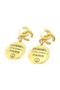 Chanel Vintage Vintage Sieraden Pre-owned Earrings Yellow -Goedkope Chanel Vintage winkel 156ce9acb42ce7d04e4cd736344b0843