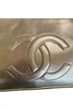 Chanel Vintage Vintage Tassen Pre-owned Leather Totes Black -Goedkope Chanel Vintage winkel 15865903e3e66f8bf114370ff0e9bf18