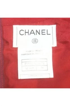 Chanel Vintage Vintage Tops Pre-owned Fabric Outerwear Red -Goedkope Chanel Vintage winkel 16267483d4a2b50fb4ad74eda7beb9f3