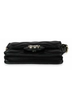 Chanel Vintage Vintage Tassen Chanel Black Quilted Lambskin Elegant Chain Belt Bag 50306 Black -Goedkope Chanel Vintage winkel 166ed5deaa3e5c445c01418af3b45051