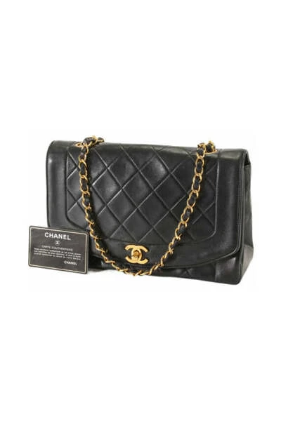 Chanel Vintage Vintage Tassen Pre-owned Shoulder Bags Black 2 Chanel Vintage Vintage Tassen Pre-owned Shoulder Bags Black - Afbeelding 2