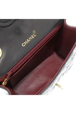 Chanel Vintage Vintage Tassen Pre-owned Leather Handbags Black -Goedkope Chanel Vintage winkel 17eca32e5f416948fa7ad09e223d7d83