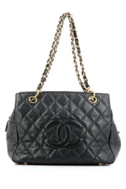 Chanel Vintage Vintage Tassen Shoulder Bags Black -Goedkope Chanel Vintage winkel 1827ed6758a6975d44d8300c3406d74c