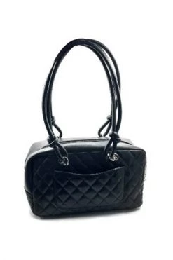 Chanel Vintage Vintage Tassen Pre-owned Leather Chanel-bags Black -Goedkope Chanel Vintage winkel 1869780a1548cb675fa9f27ec524ba9f