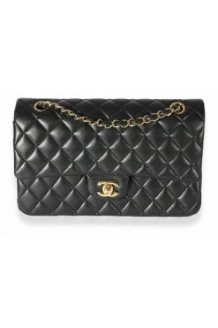 Chanel Vintage Vintage Tassen Pre-owned Medium Double Flap Bag Black -Goedkope Chanel Vintage winkel 18b0f3b244bfcf6daa734ce125a73c03