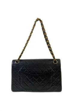 Chanel Vintage Vintage Tassen Pre-owned Medium Double Flap Bag Black -Goedkope Chanel Vintage winkel 1a3e97fd5b49fd775190d7cb2804c523