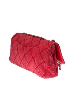 Chanel Vintage Vintage Tassen Pre-owned Leather Crossbody-bags Red