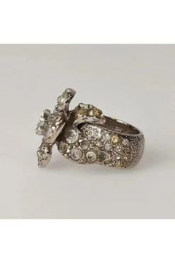 Chanel Vintage Vintage Sieraden Pre-owned Metal Chanel-jewelry Gray -Goedkope Chanel Vintage winkel 1a9298461a794cd6460ed09d811f661a