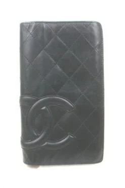 Chanel Vintage Vintage Accessoires Pre-owned Leather Wallets Black -Goedkope Chanel Vintage winkel 1af9d4672e08b039f468482550af34f0