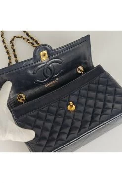 Chanel Vintage Vintage Tassen Pre-owned Borsa Classica Timeless Anno 89-91 Blue 8 Chanel Vintage Vintage Tassen Pre-owned Borsa Classica Timeless Anno 89-91 Blue -Goedkope Chanel Vintage winkel 1b2aab9ac2626e7f35330fa128c164ad