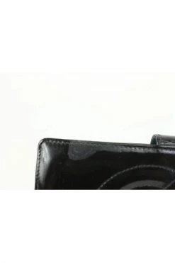 Chanel Vintage Vintage Accessoires Pre-owned Leather Wallets Black