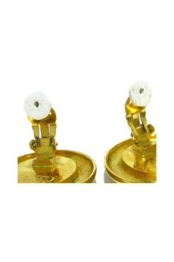 Chanel Vintage Vintage Sieraden Pre-owned Earrings Yellow -Goedkope Chanel Vintage winkel 1c4520c4d625a5e3332bd4c285298cb8