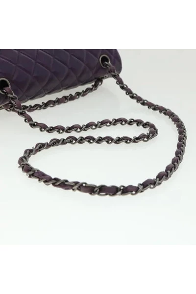 Chanel Vintage Vintage Tassen Pre-owned Shoulder Bags Purple 6 Chanel Vintage Vintage Tassen Pre-owned Shoulder Bags Purple - Afbeelding 6