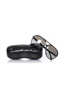Chanel Vintage Vintage Accessoires Pre-owned Plastic Sunglasses Black -Goedkope Chanel Vintage winkel 1cc75a737c0988a3b5580af63bd4c6fc