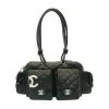 Chanel Vintage Vintage Tassen Pre-owned Leather Shoulder Bag Black