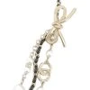 Chanel Vintage Vintage Sieraden Pre-owned Necklace Beige