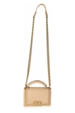 Chanel Vintage Vintage Tassen Pre-owned Shoulder Bags Beige -Goedkope Chanel Vintage winkel 1d5f7ee5dc194320a34e91abd0deac75