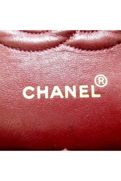 Chanel Vintage Vintage Tassen Pre-owned Medium Double Flap Bag Black