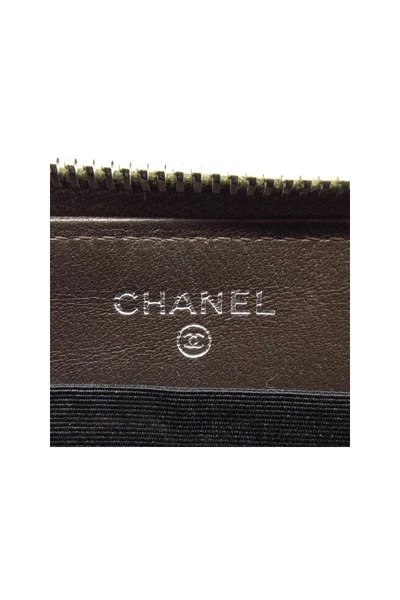 Chanel Vintage Vintage Accessoires Pre-owned Leather Wallets Brown 1 Chanel Vintage Vintage Accessoires Pre-owned Leather Wallets Brown
