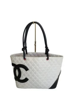 Chanel Vintage Vintage Tassen Pre-owned Leather Totes White -Goedkope Chanel Vintage winkel 1e5597ebd599dbfd33148dd9a54559a2