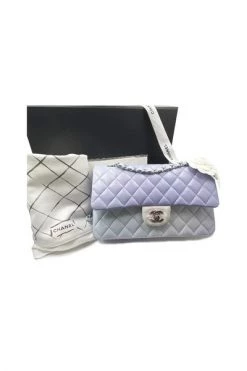 Chanel Vintage Vintage Tassen Pre-owned Leather Chanel-bags Purple -Goedkope Chanel Vintage winkel 1e92172e602843c558babdbc7fd8b48a