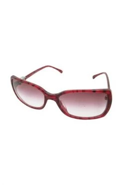 Chanel Vintage Vintage Accessoires Sunglasses Red