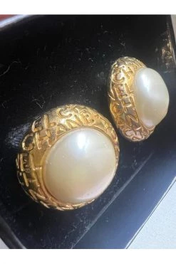 Chanel Vintage Vintage Sieraden Pre-ownedMetalchanel-jewelry Yellow -Goedkope Chanel Vintage winkel 1f2cbde0134413eea2e1486f699dcdde