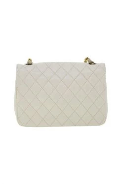 Chanel Vintage Vintage Tassen Pre-owned Leather Chanel-bags White -Goedkope Chanel Vintage winkel 2114d4b9628d12dc4c8f7497ec6b45fd