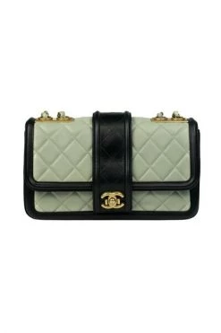 Chanel Vintage Vintage Tassen Pre-owned Classique Bag Gray -Goedkope Chanel Vintage winkel 21c02663904a2c88ff781512f39e57f9