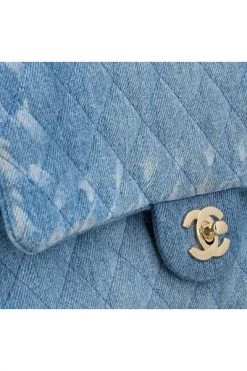 Chanel Vintage Vintage Tassen Pre-owned Denim Chanel-bags Blue -Goedkope Chanel Vintage winkel 222a663d01f4ddd2a8eca117c54cf102