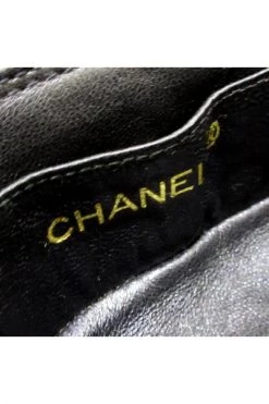 Chanel Vintage Vintage Tassen Pre-owned Leather Chanel-bags Black -Goedkope Chanel Vintage winkel 22744bbca5551ecac56676dbe6371f04