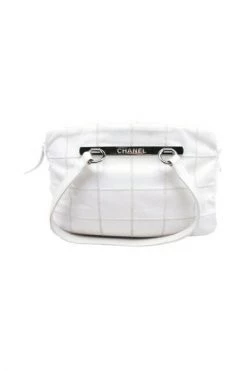 Chanel Vintage Vintage Tassen Pre-owned Leather Chanel-bags White -Goedkope Chanel Vintage winkel 23f67500babbb2f2d2f74c5ac176079b