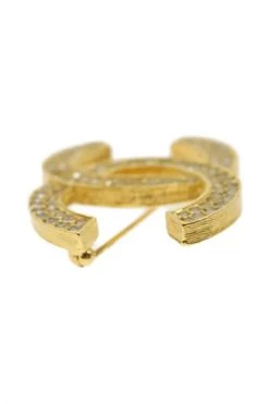 Chanel Vintage Vintage Sieraden Pre-owned Metal Brooches Yellow -Goedkope Chanel Vintage winkel 2404ec8516135da946fefba1370d3cba