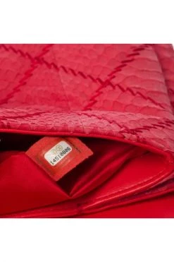 Chanel Vintage Vintage Tassen Pre-owned Leather Crossbody-bags Red -Goedkope Chanel Vintage winkel 24688020a3eae7580789619a23e1ea97