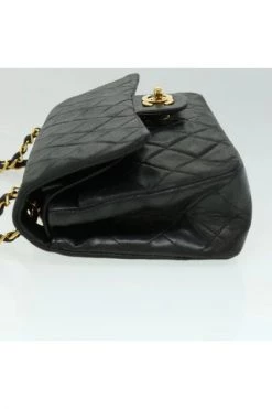 Chanel Vintage Vintage Tassen Pre-owned Leather Chanel-bags Black -Goedkope Chanel Vintage winkel 2468da01978114bf911970911ba24245