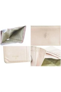 Chanel Vintage Vintage Accessoires Pre-owned Leather Wallets Pink