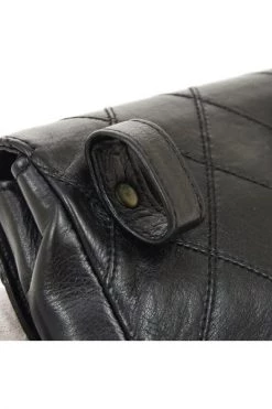 Chanel Vintage Vintage Tassen Pre-owned Leather Chanel-bags Black -Goedkope Chanel Vintage winkel 24c335453ef749473851286e5bb18183