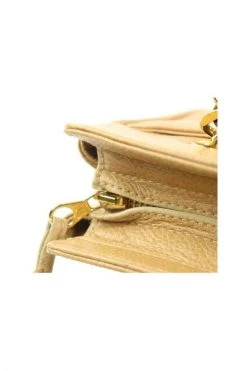 Chanel Vintage Vintage Tassen Pre-owned Leather Chanel-bags Beige -Goedkope Chanel Vintage winkel 24e6185440c61e5385424ce05736f417