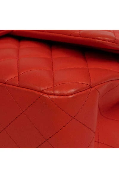 Chanel Vintage Vintage Tassen Pre-owned Sac Timeless Red 2 Chanel Vintage Vintage Tassen Pre-owned Sac Timeless Red - Afbeelding 2