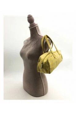 Chanel Vintage Vintage Tassen Pre-owned Shoulder Bags Yellow -Goedkope Chanel Vintage winkel 2522afb95287b2e576e129deda28710c