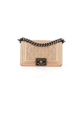 Chanel Vintage Vintage Tassen Shoulder Bags Beige -Goedkope Chanel Vintage winkel 25609d4df29166b2ef2122c00371cd2e