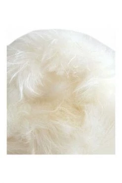 Chanel Vintage Vintage Tassen Pre-owned Chanel Runway Couture White Fur Leather Top Handle Cross Body Bag White -Goedkope Chanel Vintage winkel 259c6d228de47575be603dd1f569f188