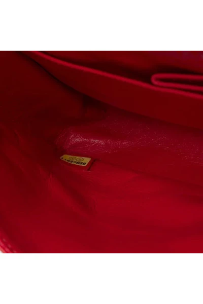 Chanel Vintage Vintage Tassen Pre-owned Leather Chanel-bags Red 6 Chanel Vintage Vintage Tassen Pre-owned Leather Chanel-bags Red - Afbeelding 6