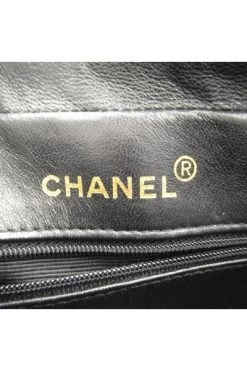 Chanel Vintage Vintage Tassen Pre-owned Leather Chanel-bags Black -Goedkope Chanel Vintage winkel 266e5fdce9ca54eeacaef2bd14a3427c