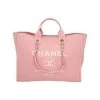 Chanel Vintage Vintage Tassen Pre-owned Fabric Shoppers Pink