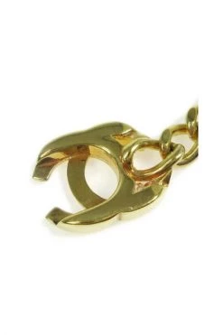Chanel Vintage Vintage Sieraden Pre-owned Metal Chanel-jewelry Yellow